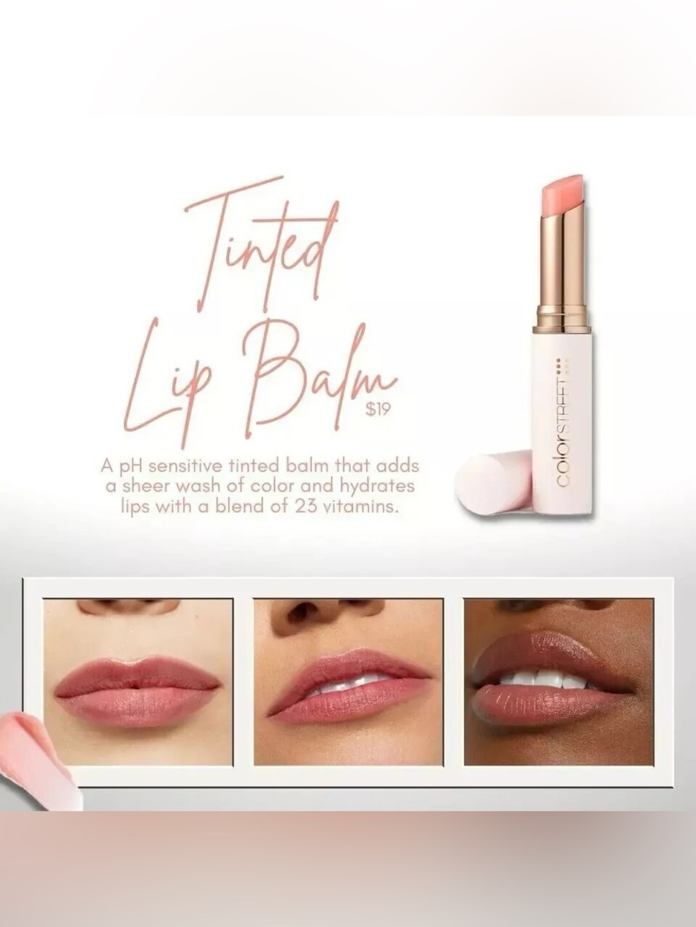 Color Street Tinted Lip Balm - Picture 2 of 2